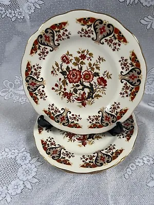 3 X Colclough Royale Salad Plates 20.5cm Excellent Condition • £14.99