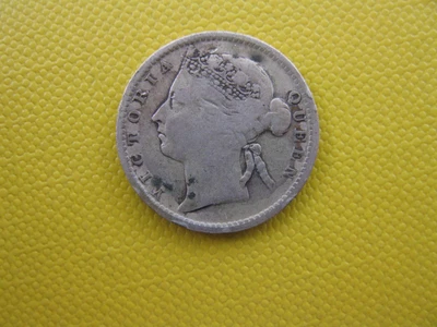 £3.99 • Buy Coin Straits Settlements 10 Cents 1894 Silver Singapore Malaysia Free Post