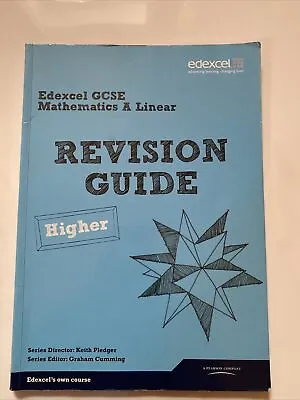 Edexcel GCSE Mathematics Specification A Linear Revision Guide HIGHER • £5.25