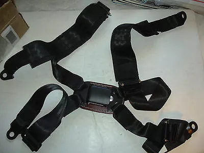 4 Point Seat Belt Safety Restraint Harness B001ARM32 2540015605588 Military OEM • $24.78