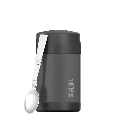 $32.99 • Buy New Thermos Funtainer S/Steel Vacuum Insulated Food Jar With Spoon 470ml Save