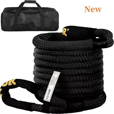 1-1/4  X 31.5' Kinetic Recovery & Tow Rope 52300 Lbs Heavy Duty Nylon Rope • $110.99