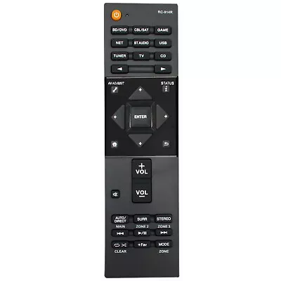 RC-914R Remote Control Fit For Pioneer AV Receiver SC-LX501 VSX-831 VSX-831-K • $39.99