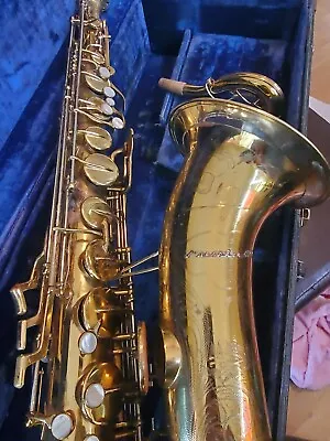 Buescher 400 Top Hat & Cane Tenor Saxophone • $2195