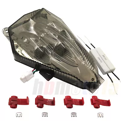 Led Tail Light Smoke For Yamaha Yzf R6 Yzf-R6 2006 2007 2008 2009 2010 2011 2012 • $30.99