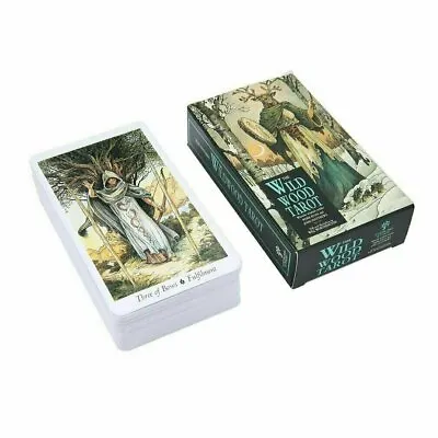 Wild Wood Tarot Cards Beginner Deck Vintage Fortune Telling 78Pcs • $8.79