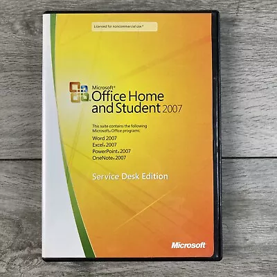 Microsoft Office Home And Student 2007 Service Desk Edition W/ Product Key • $15.99