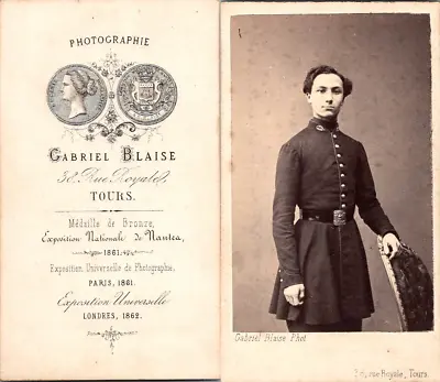 Gabriel Blaise Tours Young Man In Military School Uniform Vintage CD • $62.81