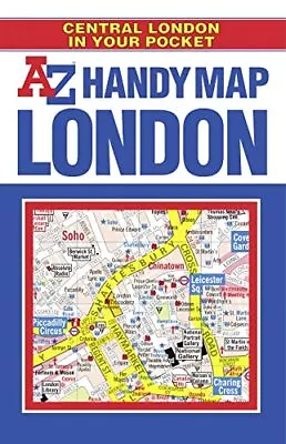 Handy Map Of Central London (Street Maps & ... By Geographers A-Z Map  Paperback • £3.99