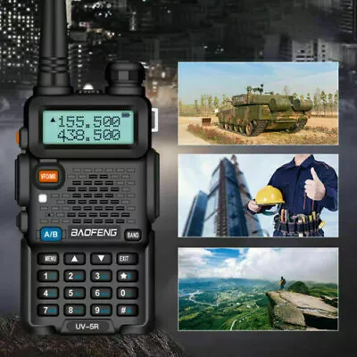 £24.99 • Buy BAOFENG BF-UV5R Dual-Band Two Way FM Radio UHF/VHF Walkie Talkie Long Range UK