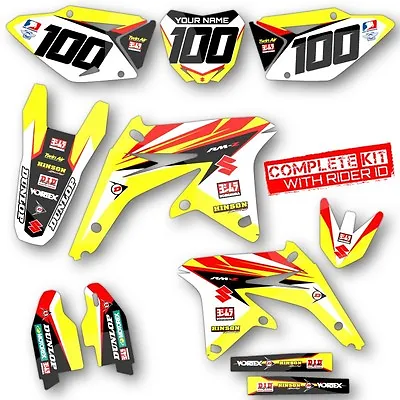 $115.16 • Buy Jr80 Graphics Kit Jr 80 Suzuki Graphic Kits Motocross Dirt Decals