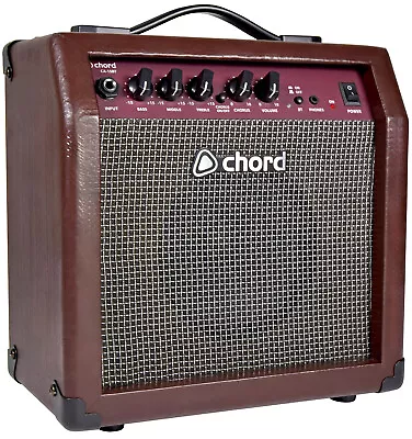 Acoustic Guitar Amplifier 15W + Bluetooth® P/n:-173.012UK By Chord • £79