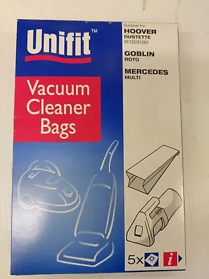 £3.50 • Buy Vacuum Bags  Hoover Dustett Goblin Roto Mercedes Multi Uni 42