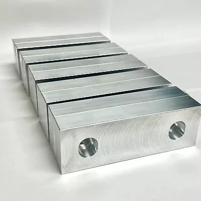 6 X2 X1  Machinable Standard Soft Jaws 5 Set Aluminum Fit Kurt 6  Vises STANDARD • $121.60