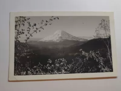 Mount Saint Helens Washington RPPC Photo Unposted  • $4.95