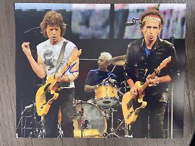 Mick Jagger Rolling Stones Signed Photo Authentic Letter Of Authenticity COA • $449.99