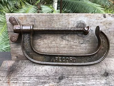 Vintage RECORD G Clamp 8” ENGLAND Old Tool • $40