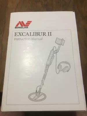 Minelab Excalibur II (3303-0124) Universal Underwater Metal Detector • $899