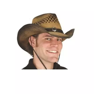 Toyo Straw Vented  Cowboy Western Hat Dermatologist Recommended Yellowstone • $24.88