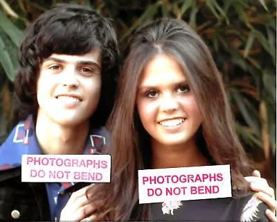 8x10 Photo Marie Osmond Pop Singer With Brother Donnie Before She Became Pretty • $13.45