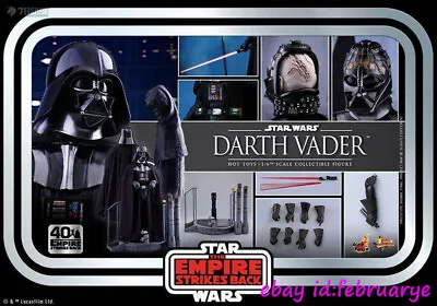 Hottoys 1/6 Mms572 Darth Vader (The Empire Strikes Back 40th Anniversary)Perfect • $810.99