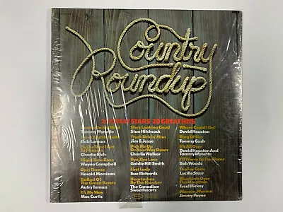 VA Country Roundup 2xLP Epic EGP 504 US SEALED TAMMY WYNETTE MAC CURTIS 12E • $4