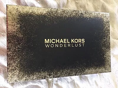 Michael Kors Luxury Black & Gold Gift Box 13.5”L X 8.5”W X 3.0”D Empty /#174 • $11