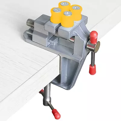 Mini Bench Vise Small Table Clamp Universal Drill Press Vise For Diy Jewelry Wat • $22.95