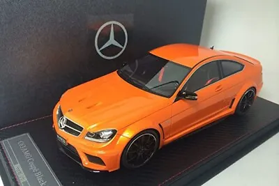 1/18 Frontiart Mercedes Benz C63 AMG Black Series Orange Number 1 Out Of 200 • $546.45