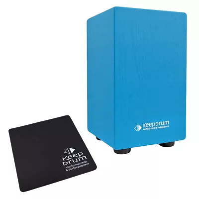 Keepdrum DC1M BL Junior Cajon Blue + Seat Pad • £39.51