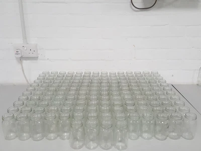£100 • Buy Lot Of 158 Glass Jars Lab Glassware Equipment