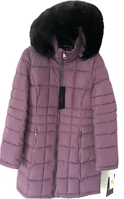 NWT Marc New York Andrew Marc Womens Long Hooded Insulated Parka Puffer Jacket M • $59.99