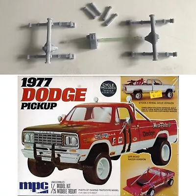 1:25 4x4 Dodge Truck Suspension Conversion 3D Printed.  Model Not For Sale • $45