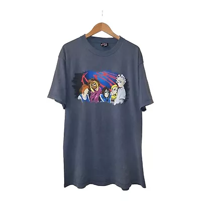 $120 • Buy Vintage Korn Shirt 1990s Original Promo Metal Band Music Anime Print 90s XL
