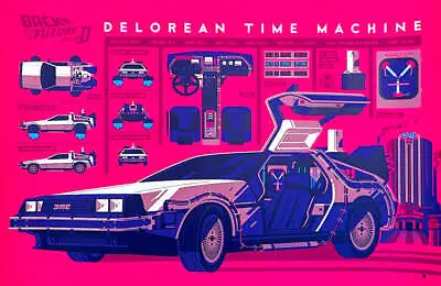 Tom Whalen - Back To The Future Part 2 Variant Print Poster Mondo Artist • $134.99