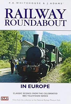 Railway Roundabout In Europe - DVD - [NEW/Sealed] • £3.83