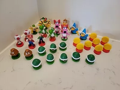 Nintendo Super Mario Chess Set Pieces Collectors Edition 2009 Incomplete 31 Lot • $12