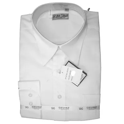 Men's Dress Shirt Formal Long Sleeve Button Up Classic Fit Pocket Dress Shirt • $21.88