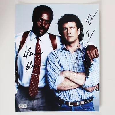 Mel Gibson & Danny Glover Signed Photo 11x14 Lethal Weapon - COA BAS • $1040