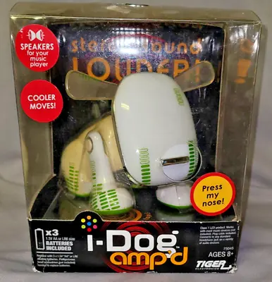 Hasbro Tiger I-Dog Amp'd Green Spot Interactive Electronic Music And Lights • $89.95