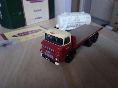 £27.50 • Buy Corgi Albion Reiver Platform Lorry And Tank Container Load -british Rail Cc11606