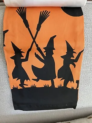 SET 3 Vintage Style Halloween Kitchen Towels 2009 Martha Stewart Macys CAT WITCH • $12.99