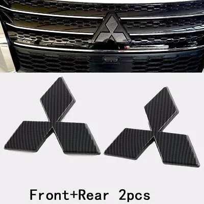 For 2023 Mitsubishi Outlander Logo Badge Emblem Decal 3D Sticker Car Accessories • $31.99