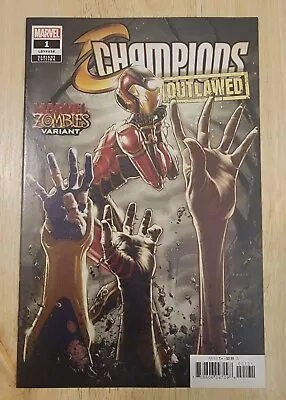 Champions #1 Marvel 2020 Series Outlawed Marvel Zombies Variant • $2.99