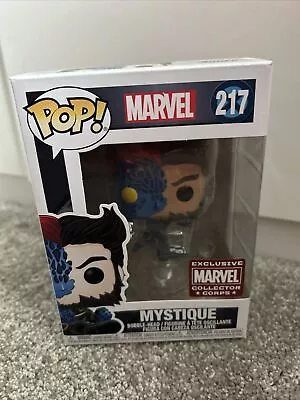 Marvel X-Men Mystique (Collector Corps Exclusive) Funko POP! Vinyl #217 • £35