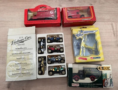£16 • Buy Job Lot 5 Boxes Vehicles - Royal Mail Vans/Corgi Aeroplane/Lledo Eddie Stobart