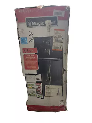 Magic Chef Two Door Refrigerator 4.5 Cu.Ft Convenient Vegetable Storage • $240