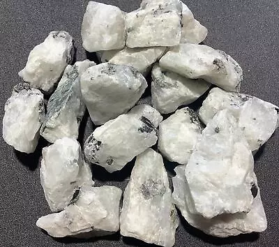 Bulk Wholesale Lot 1 Kilo ( 2.2 LBs) Rough Moonstone Rainbow Crystals Raw Stone • $15.32