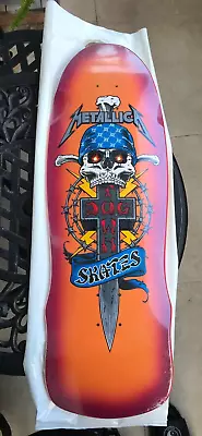 Metallica X Dogtown Limited Edition NOS Skateboard Deck Suicidal Tendencies Alva • $749