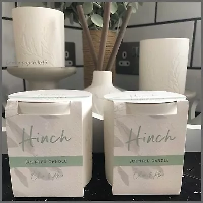 Mrs Hinch Candle Olive & Aloe White Ceramic X 2 Tesco • £16.95